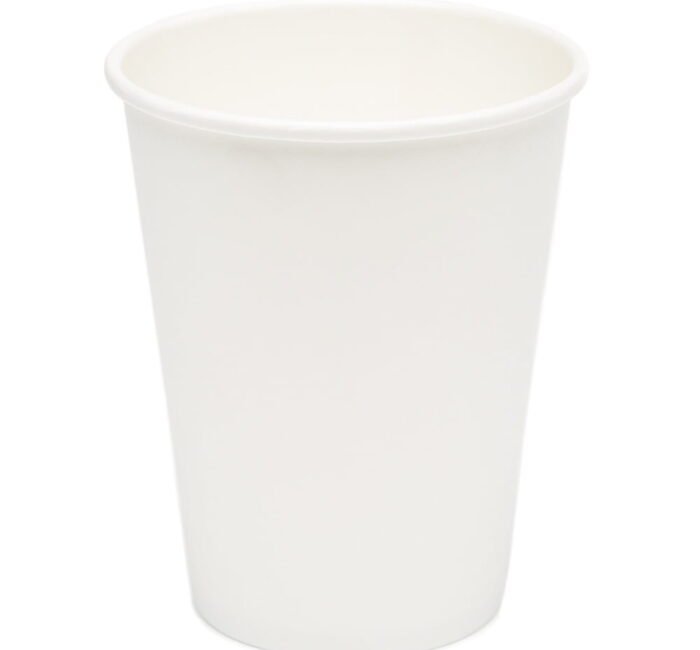 Vienkartiniai popieriniai puodeliai (balti) 4-16 oz