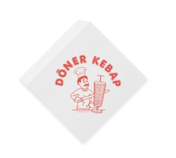 „Doner kebap” maišeliai mėsainiams, kebabams 160×160, 100 vnt